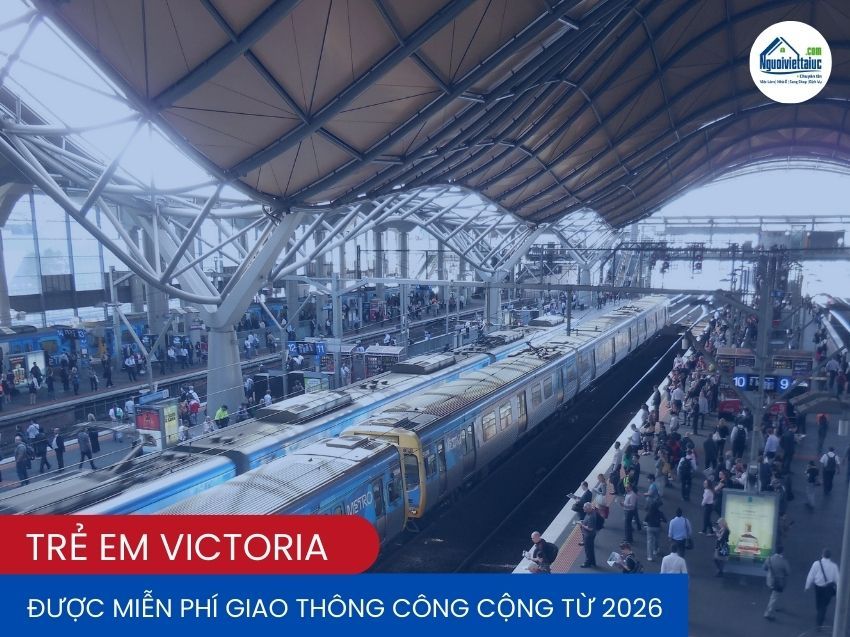 Chính phủ Victoria miễn phí giao thông công cộng cho trẻ em từ 2026